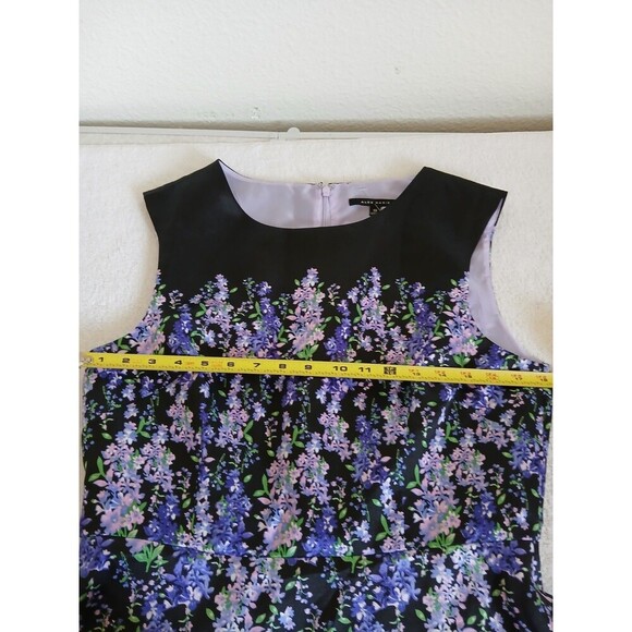 Alex Marie‎ Womens Dress A Line Black & Purple Sleeveless  Size 10 Party - Picture 12 of 15